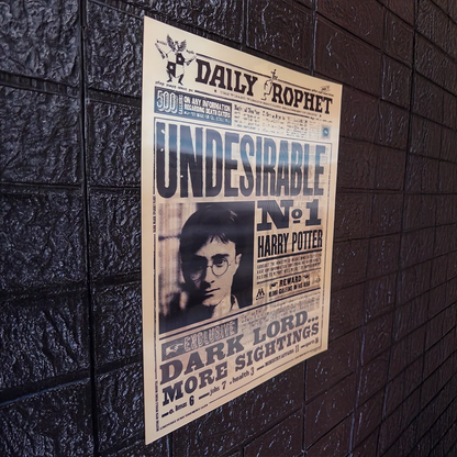 Harry Potter Animated Daily Prophet Poster