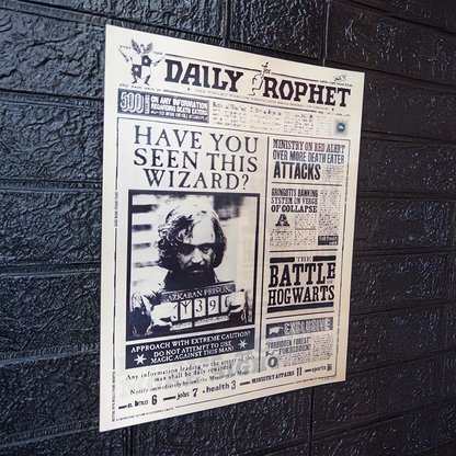Harry Potter Animated Daily Prophet Poster